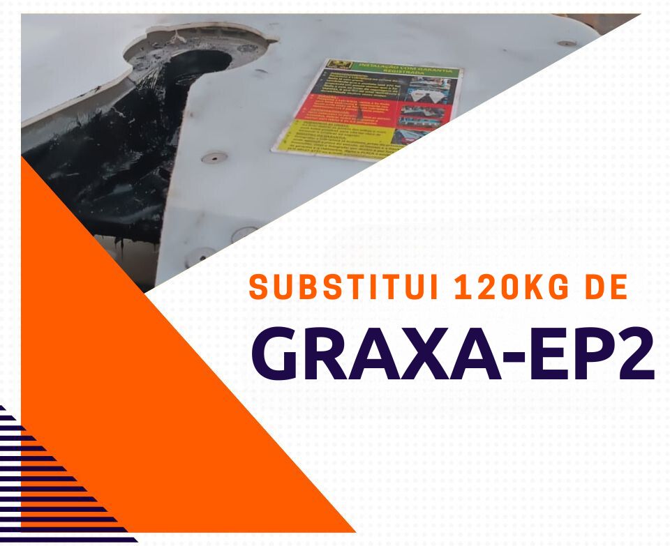 substitui 120kg de graxa ep-2